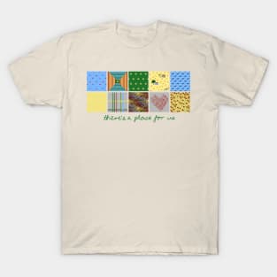 "There's a Place for Us" Over the Rainbow Blocks T-Shirt